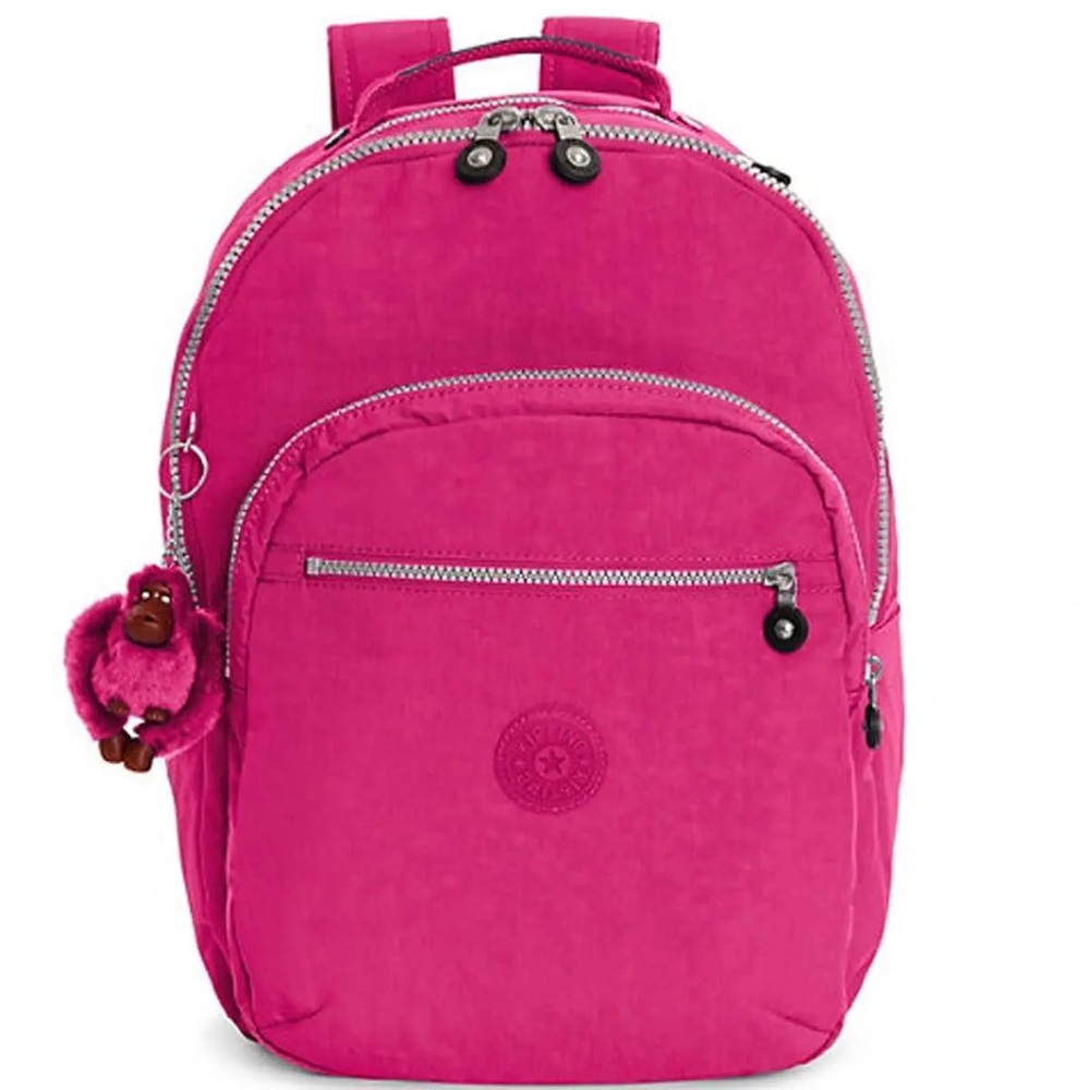 KIPLING Seoul Go Travel Backpack (#BP4366 4Vb) Very Berry Pink